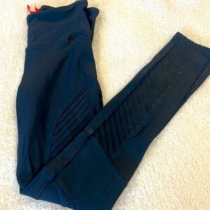 Spanx Black Moto Style Legging - S/P
